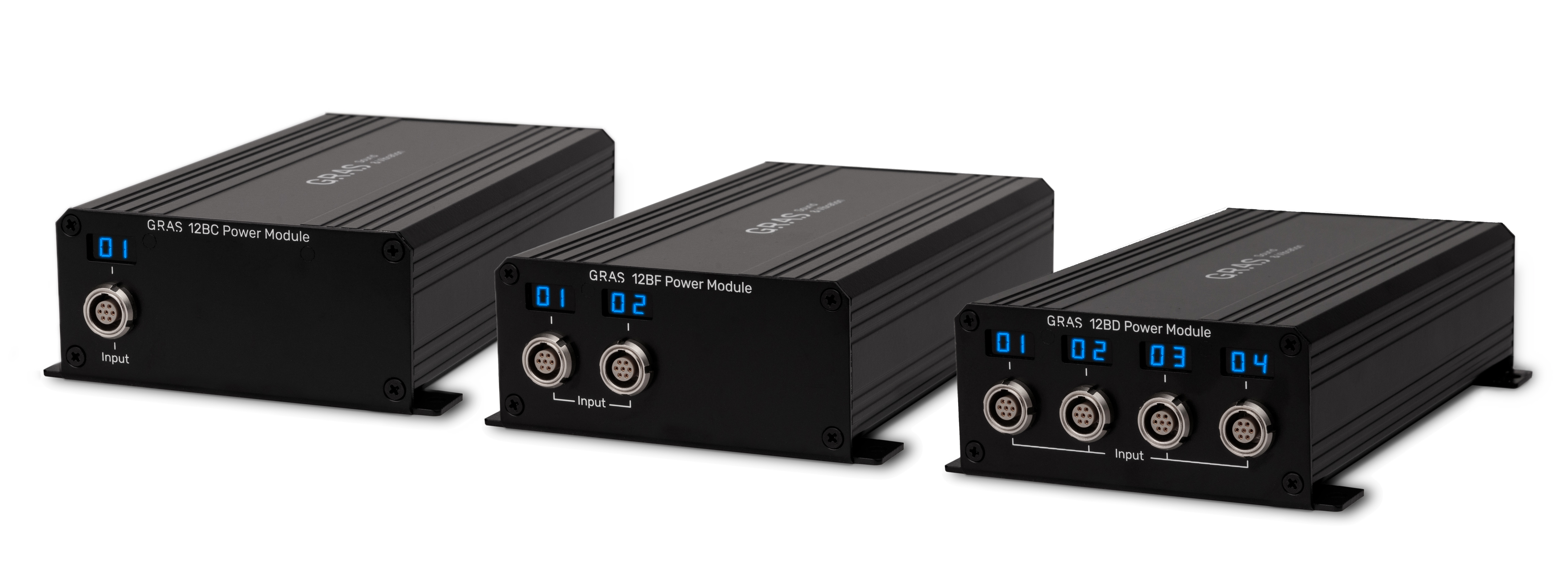 Mô-đun nguồn LEMO GRAS 12BC, 12BF và 12BD hỗ trợ TEDS