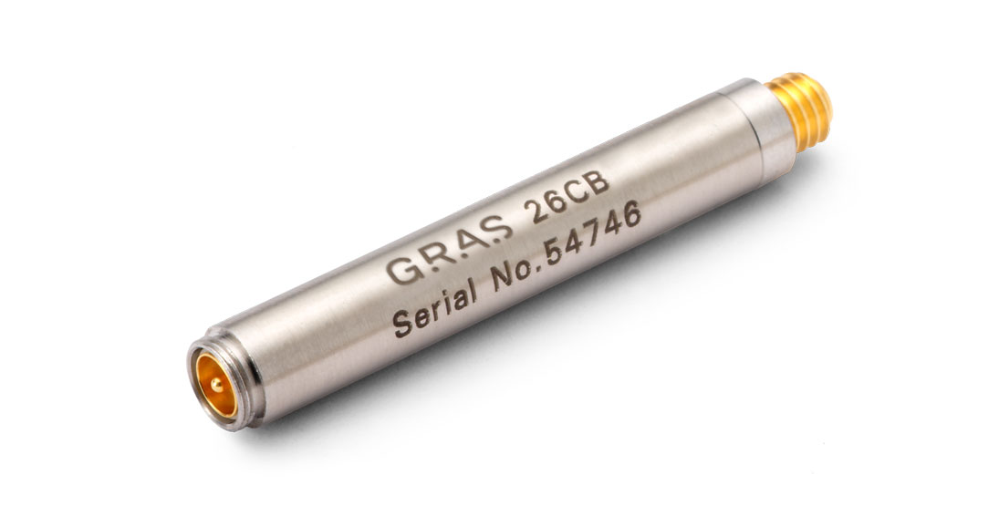 Bộ tiền khuếch đại tiêu chuẩn GRAS 26CB 1/4" CCP dành cho micro với đầu nối Microdot.