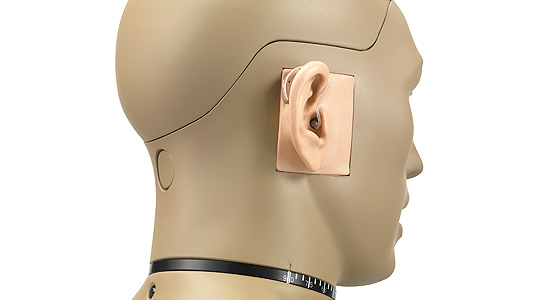 GRAS 45BB-7 Đầu & Thân để Kiểm tra Máy trợ thính hai tai, 2 kênh LEMO