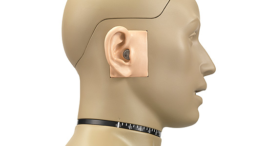 Đầu và thân micro GRAS 45BB-4 KEMAR để ghi âm chất lượng cao, 2 kênh CCP