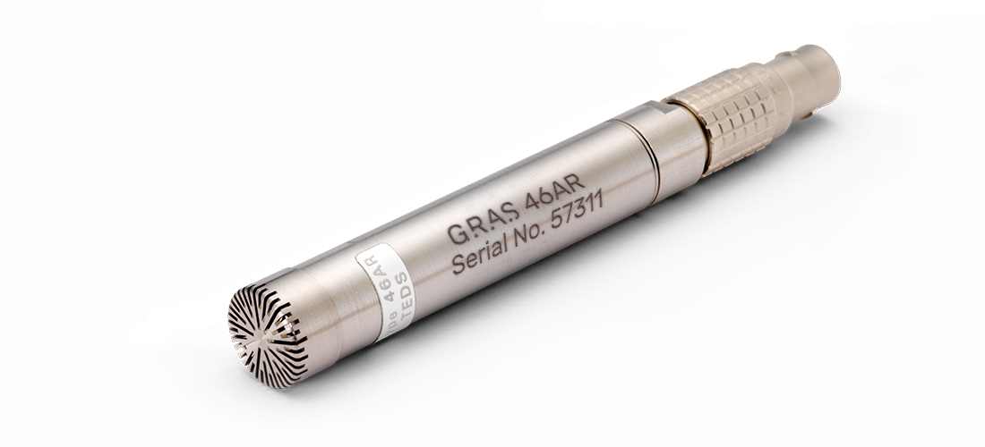 Bộ micro tiêu chuẩn LEMO GRAS 46AR 1/2" thu âm ngẫu nhiên