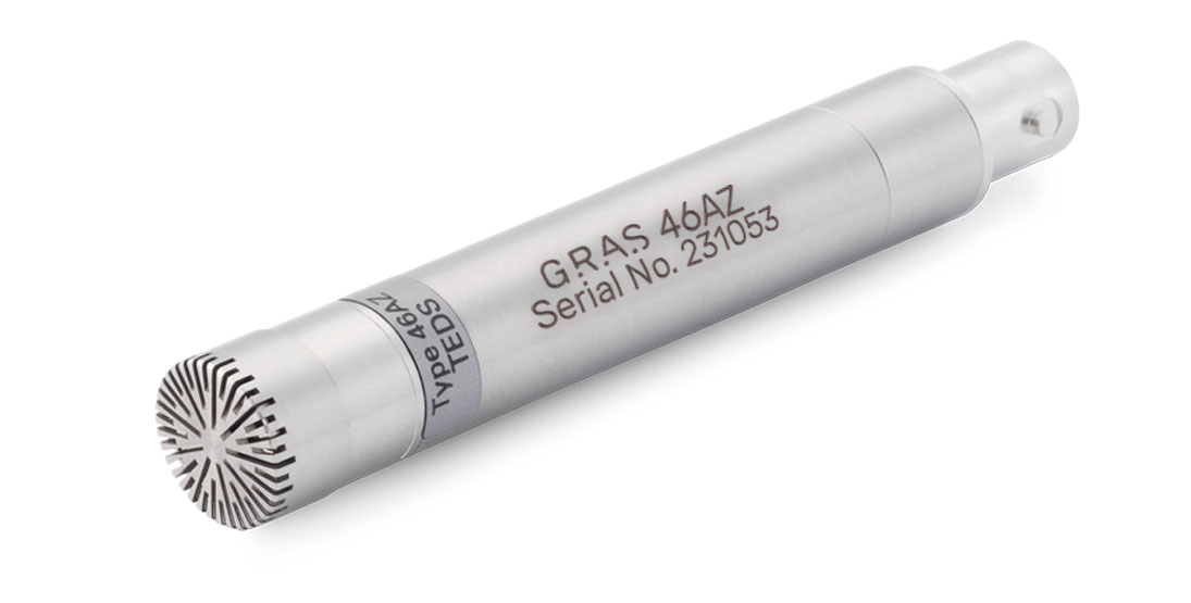 Bộ micro tiêu chuẩn GRAS 46AZ 1/2" CCP trường tự do, tần số thấp