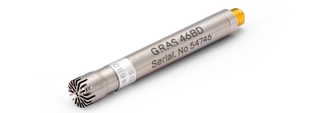 Bộ micro tiêu chuẩn áp suất CCP GRAS 46BD 1/4"