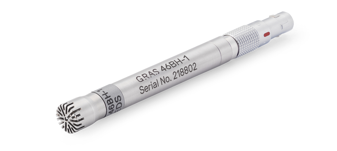 Bộ micro tiêu chuẩn áp suất cao GRAS 46BH-1 1/4" LEMO, áp suất cao