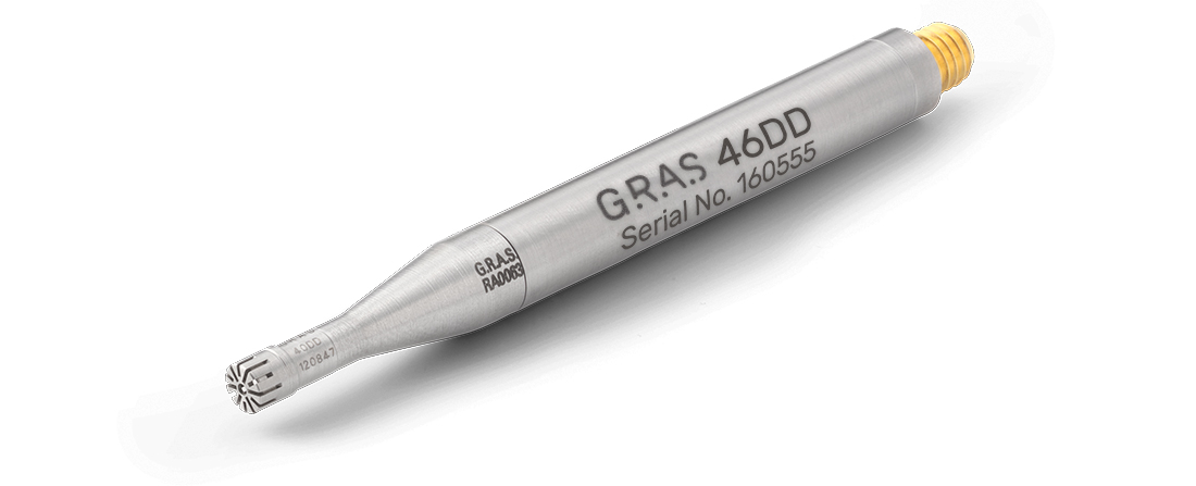 Bộ micro tiêu chuẩn áp suất CCP GRAS 46DD 1/8"