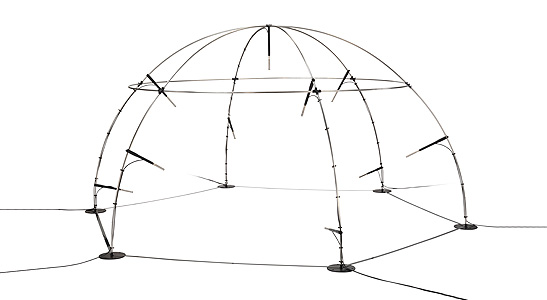 Bộ bán cầu giảm tiếng ồn LEMO 67HB 2 m