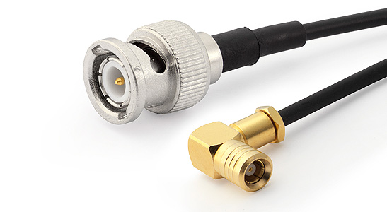 Cáp GRAS AA0081 1 m SMB góc cạnh - BNC