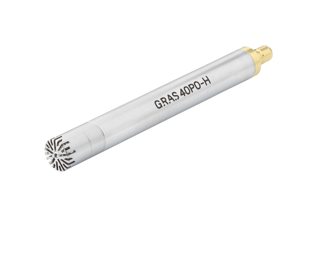 Microphone tần số cao GRAS 40PO-H EQset™ dành cho dây chuyền sản xuất, SPL cao.