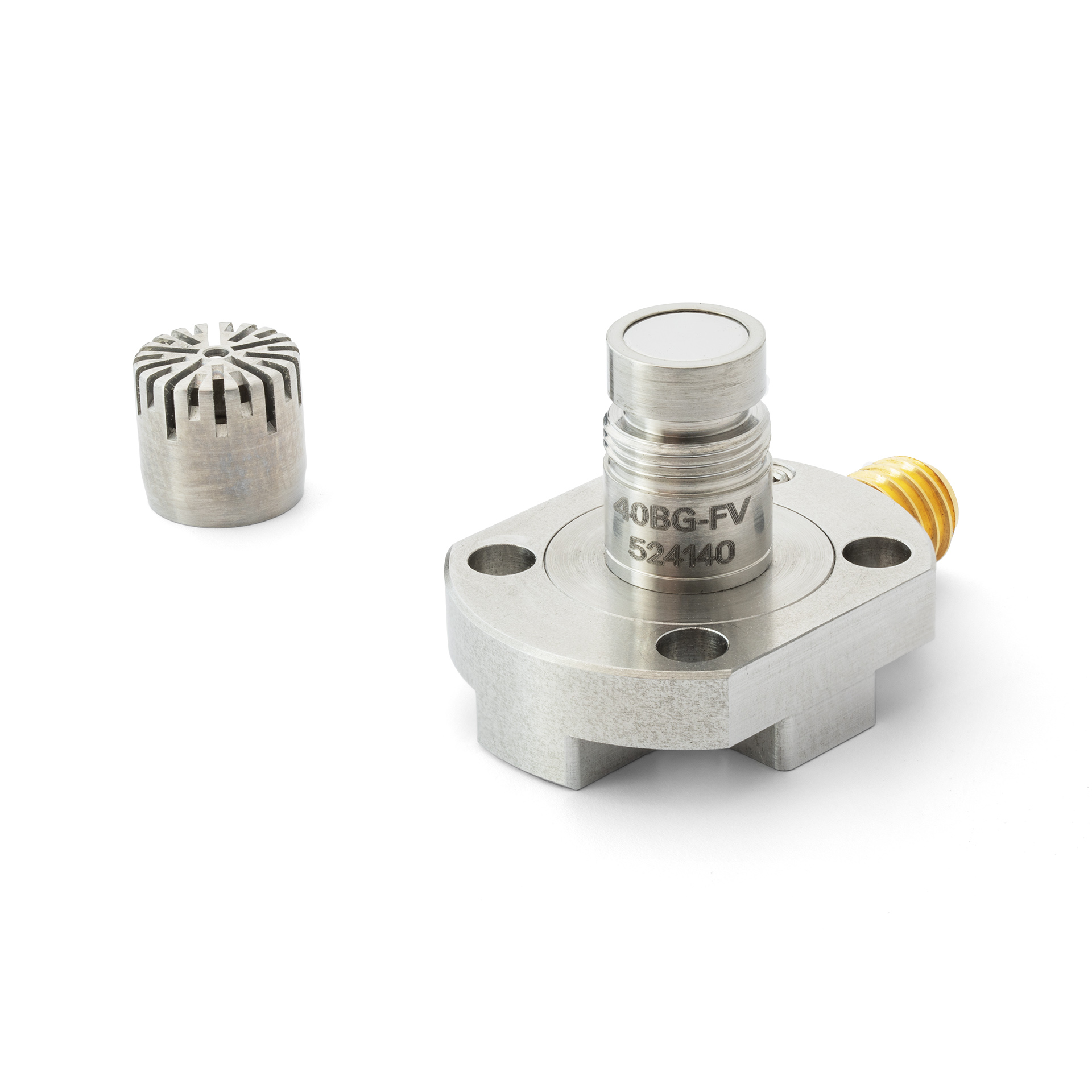 Bộ micro gắn phẳng thu nhỏ GRAS 47BG-FV 1/4" CCP, áp suất cao.