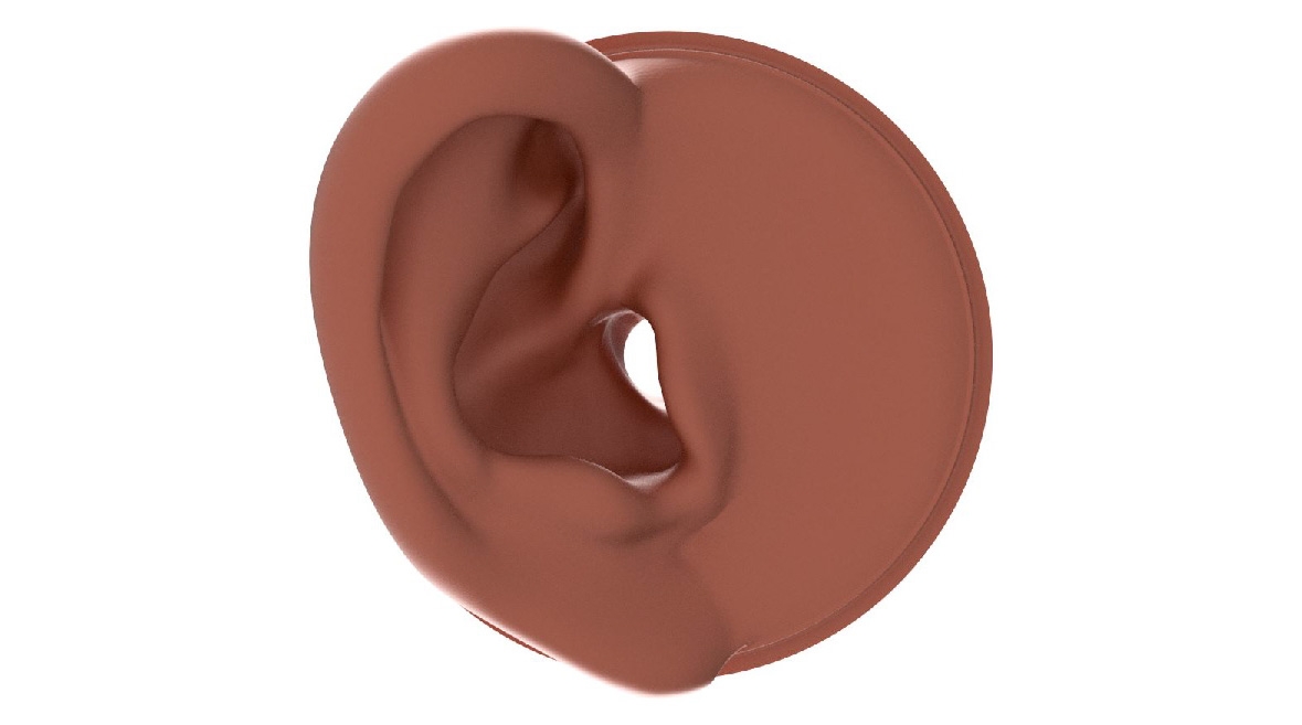 GRAS KB5010 Đo nhân trắc học vành tai phải cho 45CA, 35 Shore OO